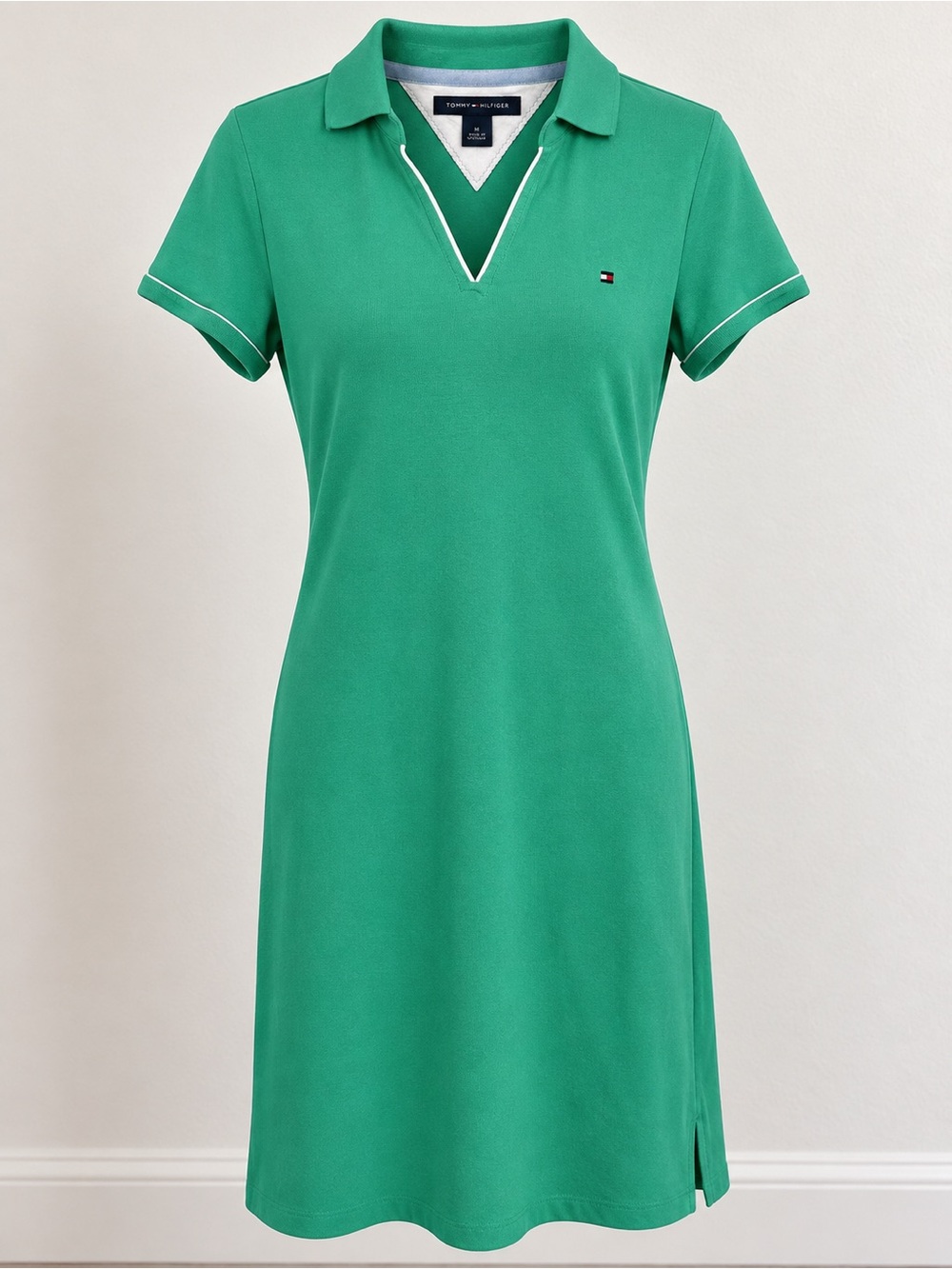 Tommy Hilfiger Green Polo Dress Size M New Without Tags